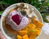 Foto langkah ke 9 dari resep Fluffy Pancake Overnight (Pancake Empuk Anti Repot).