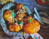 চটপটা নিরামিষ আলুর দম(chatpota niramish aloor dum recipe in Bengali) রেসিপির ধাপ 6 ছবি