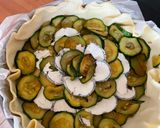 Une image de l'étape 3 de Tartes courgettes chèvre frais.