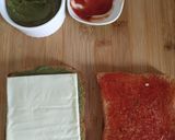 A picture of step 3 of Cheesy Sandwich Pakora.