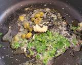 Foto del paso 2 de la receta Espaguetis con rape y alga nori