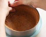 A picture of step 4 of No-Bake Cheesecake.