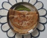 A picture of step 7 of Kuttu Flour Chilla.