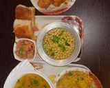 छोले रगड़ा पाव पानीपूरी (Chole ragda pav pani puri recipe in Hindi) रेसिपी चरण 10 फोटो