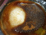 Bizcocho de zanahoria y crema de chocolate