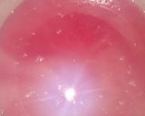 A picture of step 2 of Fruit flavored syrup.