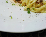 Foto del paso 12 de la receta: Fideos cintas con crema de nueces
