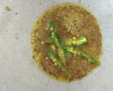 लज़ीज़ आलू सोयाबीन की सब्जी(Lazij aloo soya beem recipe in hindI) रेसिपी चरण 2 फोटो
