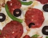 Foto langkah ke 8 dari resep Pizza keto bukan Fathead.