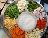 A picture of step 1 of Green Thai Curry With Steamed Rice.
