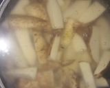 Foto del paso 1 de la receta: Pollo al horno y papas al horno con queso 😊
