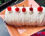 Foto langkah ke 5 dari resep Bolu gulung keju panjang.