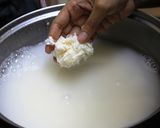 A picture of step 2 of Tapioca Hash Browns with an Indian touch.