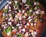 Foto del paso 7 de la receta Paella de arroz con pulpo y gambas