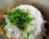A picture of step 4 of Mexican Bean and Vegetable Rice.