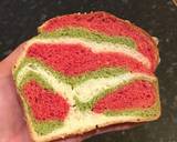 Tricolour bread loaf recipe step 9 photo