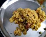 A picture of step 4 of Shahi Pulao.