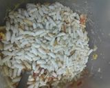 A picture of step 4 of Sukha Bhel.