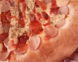 Foto langkah ke 7 dari resep Pizza empuk ala rumahan.