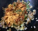 A picture of step 3 of Idli Upma.