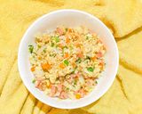 Hình bước làm 5 của món Cơm Rang Keto
