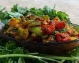 ત્રિરંગી કેપ્સિકમ નું શાક (Trirangi Capsicum Shak Recipe In Gujarati) રેસીપી સ્ટેપ3ફોટો