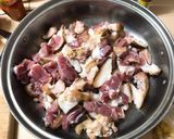Hình bước làm 1 của món Chân giò giả cầy 🍖