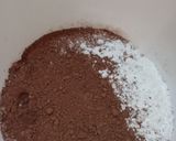 Foto langkah ke 1 dari resep Bolu Kukus Coklat Simple No Mixer.