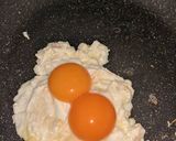 A picture of step 5 of Egg in clouds ☁️.