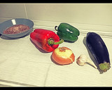 Foto del paso 3 de la receta: Hojaldre "destapao" de pisto manchego