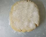 A picture of step 3 of Sweet potato tapioca paratha.