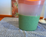 Foto del paso 2 de la receta: Gazpacho de calabacín y aguacate con crujiente de jamón.Thermomix