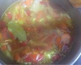 Foto del paso 5 de la receta Crema ligera de mejillón y bacalao