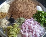 A picture of step 2 of Flax seed (Alsi) Stuffed Paratha.