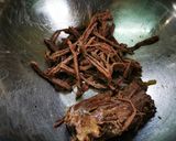 Foto del paso 2 de la receta: Espaguetis en Salsa de Carne y Vegetales con Pasta de Tomates