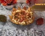 A picture of step 4 of Dahi Phulki with Papri Chana Chaat Recipe.