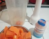 Foto langkah ke 1 dari resep Jus Pepaya Yakult.