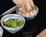 รูปขั้นตอนการทำที่ 2 ของ "ข้าวไข่ข้นกุ้งผัดพริก" ด้วยข้าวญี่ปุ่นโนริตาเกะ