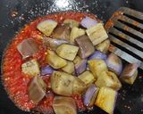 Foto langkah ke 3 dari resep Balado Terong Ungu 🍆.