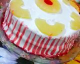 A picture of step 6 of PineApple Cake.