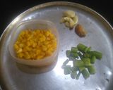 A picture of step 1 of Jowar corn vada.
