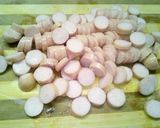Lencseleves virslivel recept fázis 5 fotója