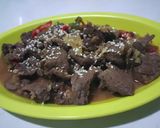 Foto langkah ke 6 dari resep Sapi Lada Hitam.