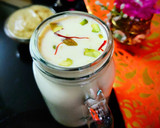 A picture of step 4 of Dates Thandai.