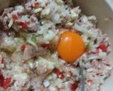 Foto del paso 2 de la receta: Torta de coliflor con atún 🐟