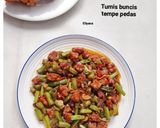 Foto langkah ke 5 dari resep Tumis Buncis Tempe Kecap.