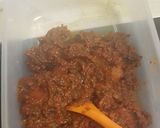 A picture of step 16 of Squid rings pillaw.