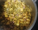 Foto del paso 3 de la receta: Guisantes con jamón