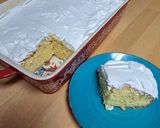 A picture of step 3 of Easy Tres Leches Cake.
