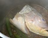 Gambar langkah 3 resipi Asam Pedas Johor Kepala Ikan.